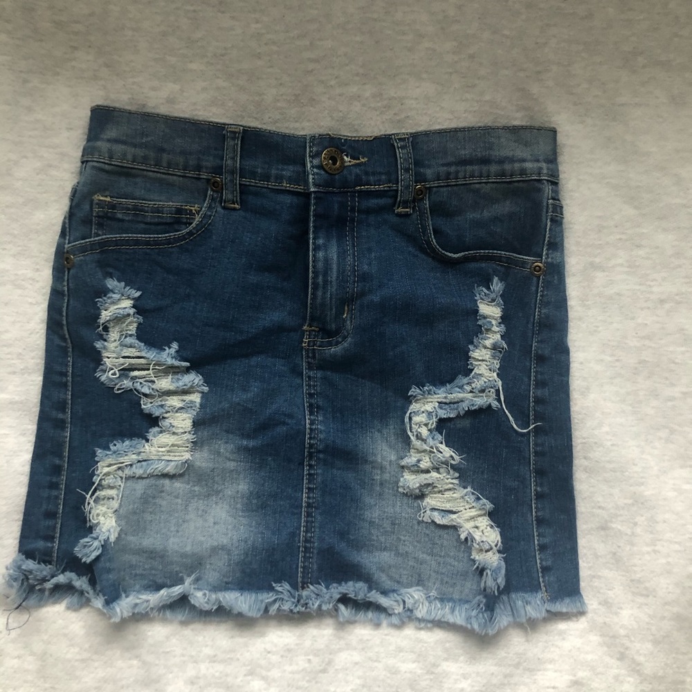 Contraband size 14 denim mini skirt (GIRLS)